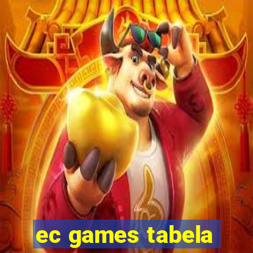 ec games tabela